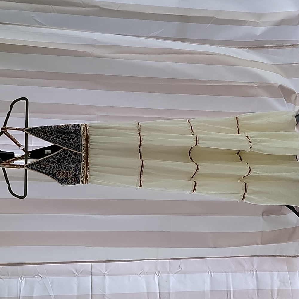 L'ATISTE By Amy Boho Embroidered Gorgeous Dress Perfect for Summer Parties Small